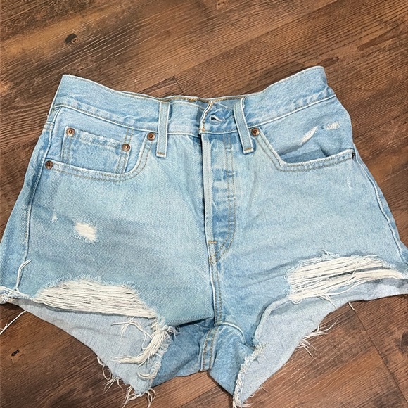 Levi's Pants - Levi 501 denim shorts
